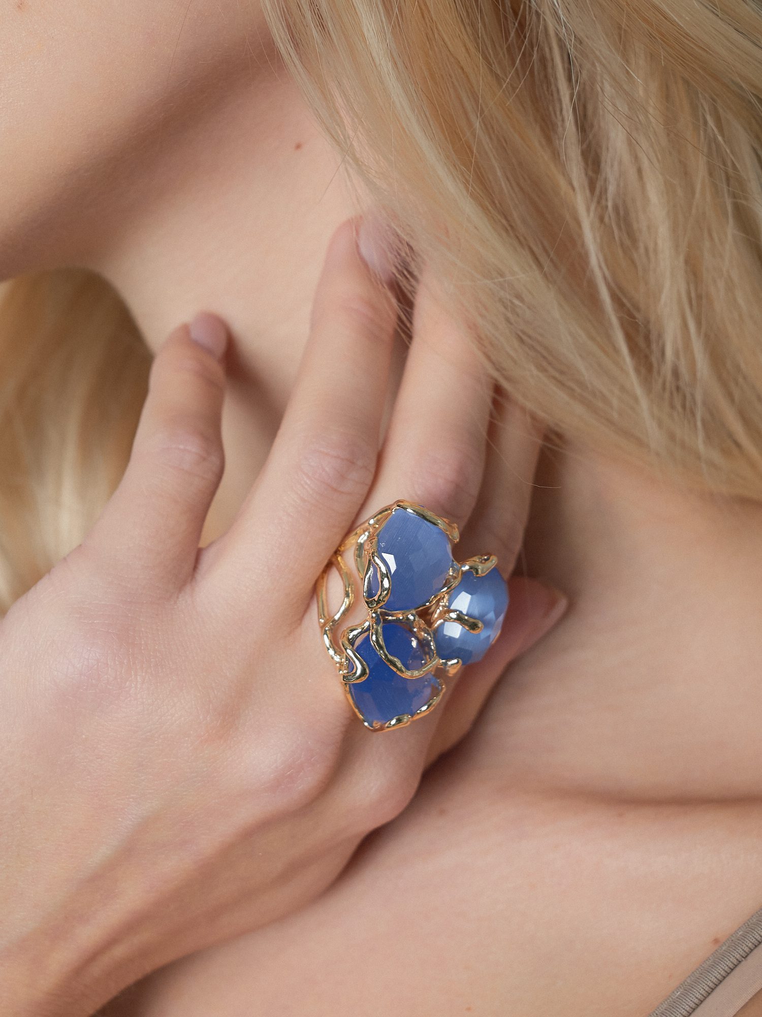 LAVANDAS Cat Caramello Ring