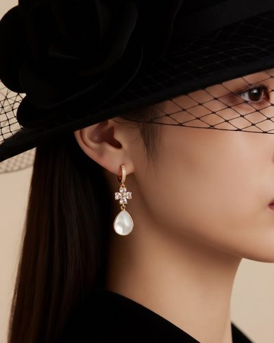 ROYAL SOUL naktsvijolīte auskari