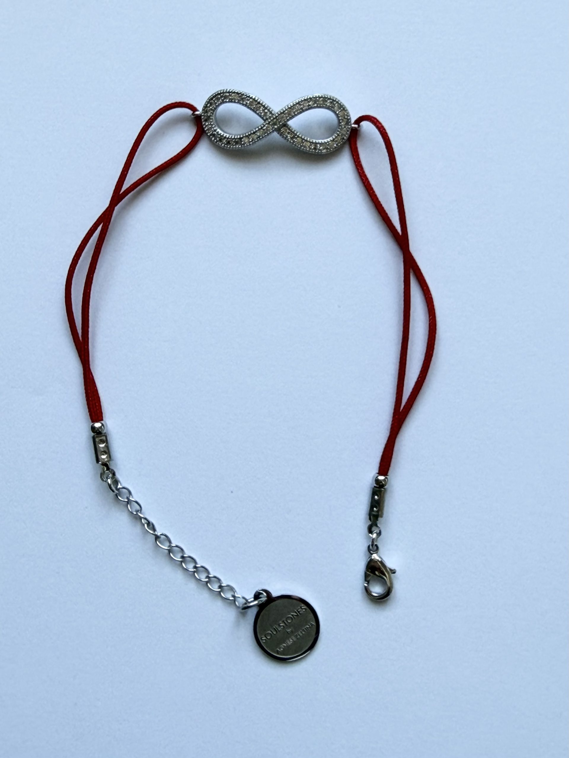 Infinity One Love ar sudrabu un cirkonu 17cm ar pagarinājumu