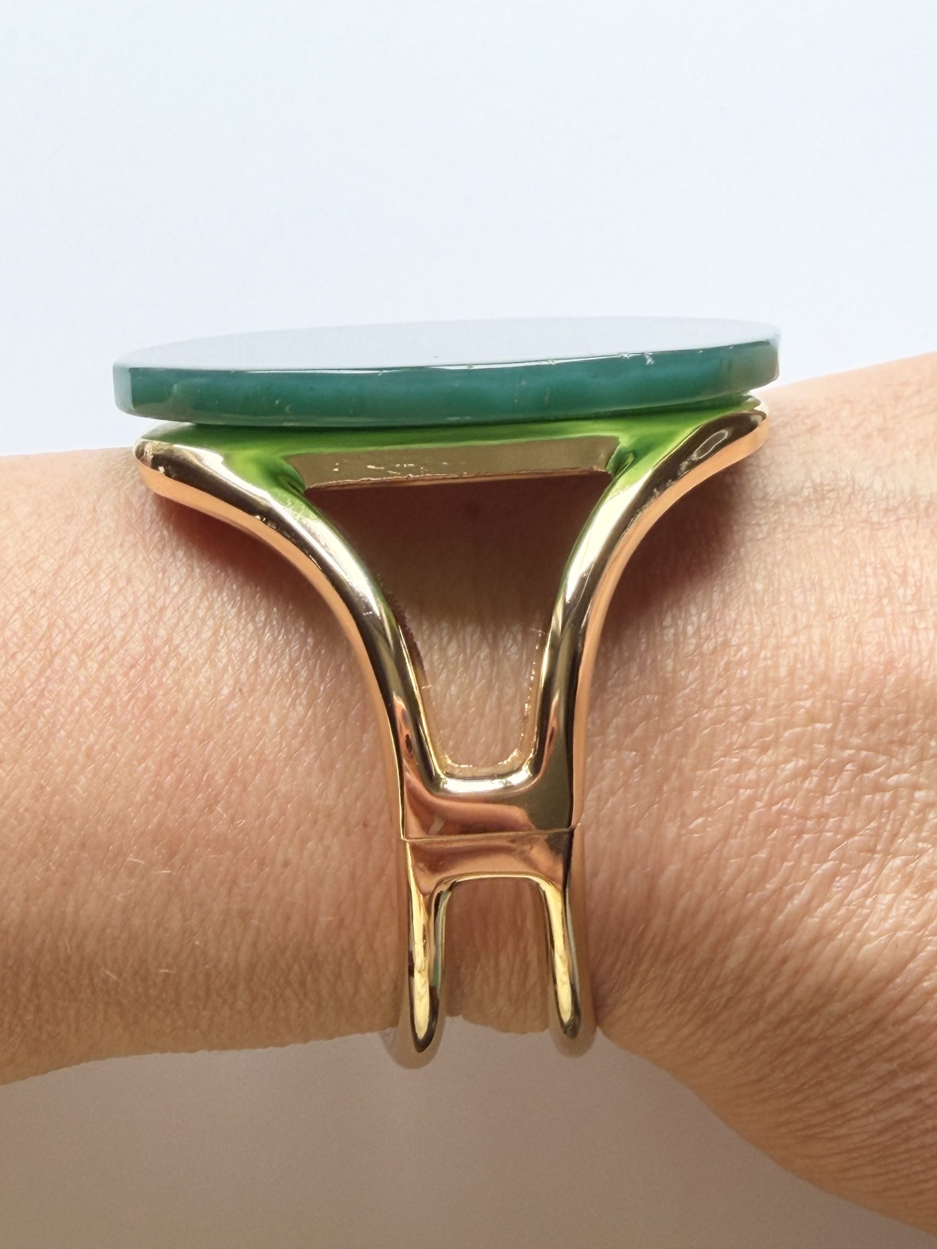 PRE-ORDER 5/29 Dolce Vita Moss Agate Bracelet - Image 2