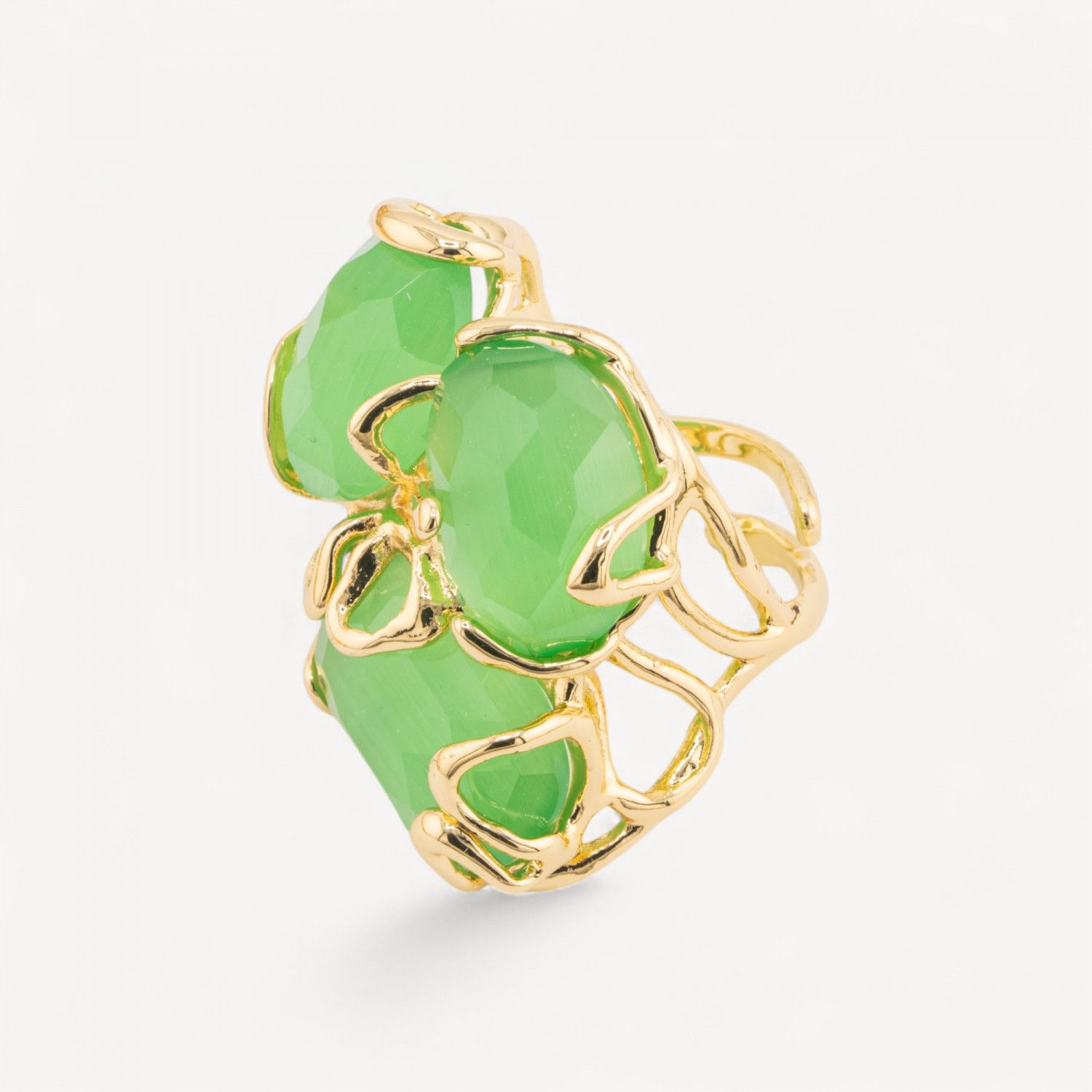 LIGHT GREEN Caramello Cat Ring - Image 2