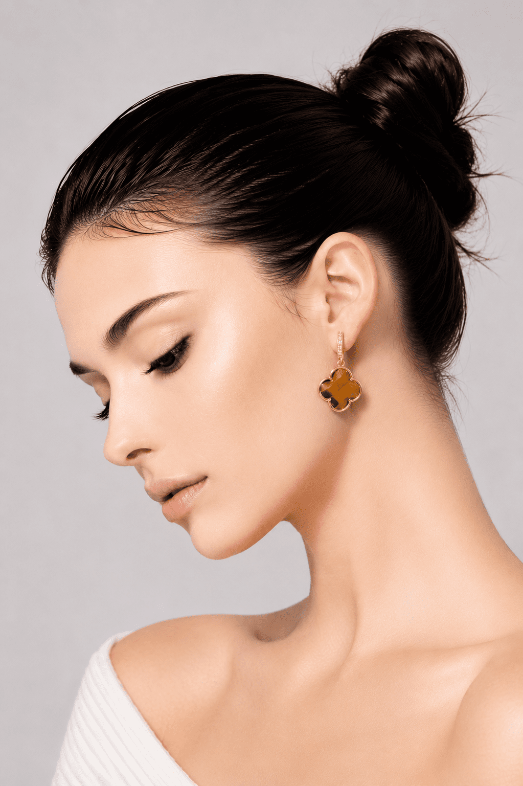 ROYAL SOUL Caramel Cat Earrings