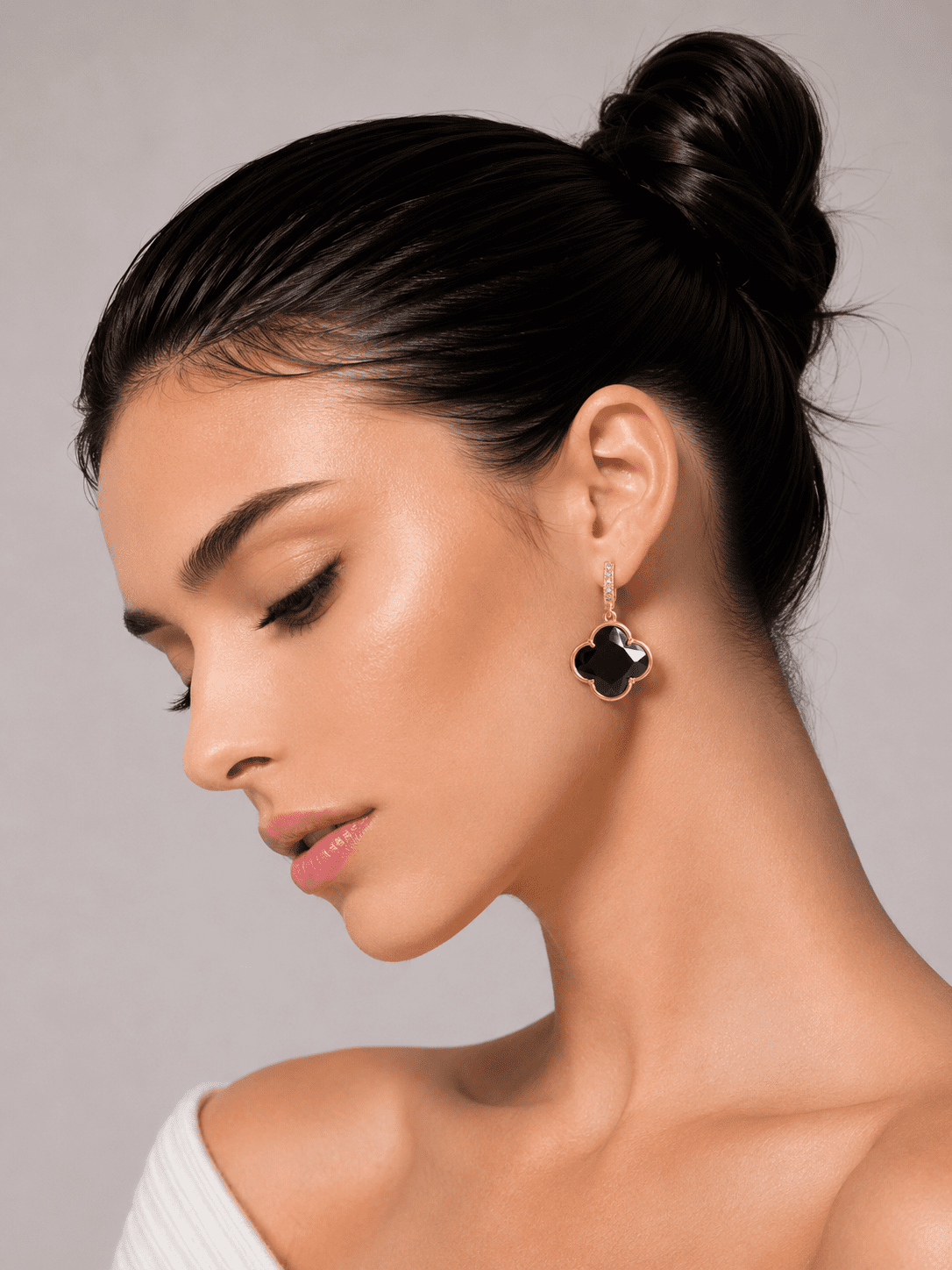 ROYAL SOUL Black Onyx Earrings