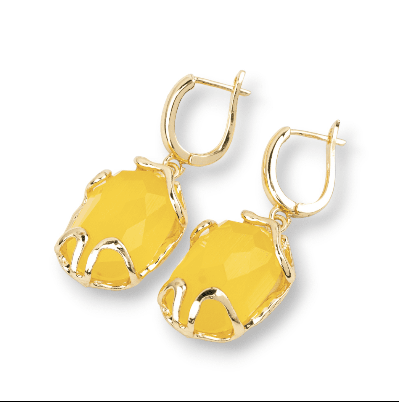 PRE ORDER 10.08. LIMONCELLO kaķacs Caramello auskari 15x40mm