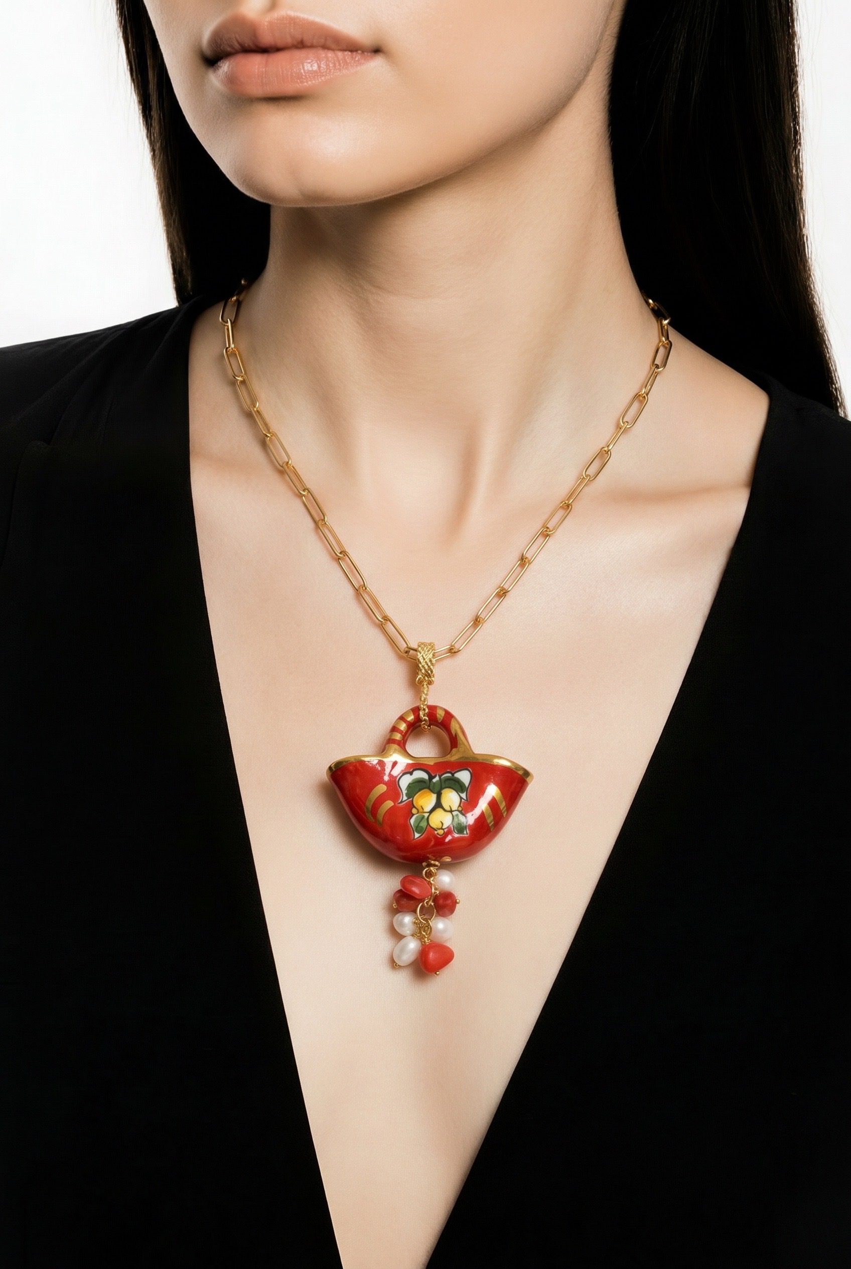 PRE ORDER 15.07. Sicīlijas keramika ,,Soma" medaljons