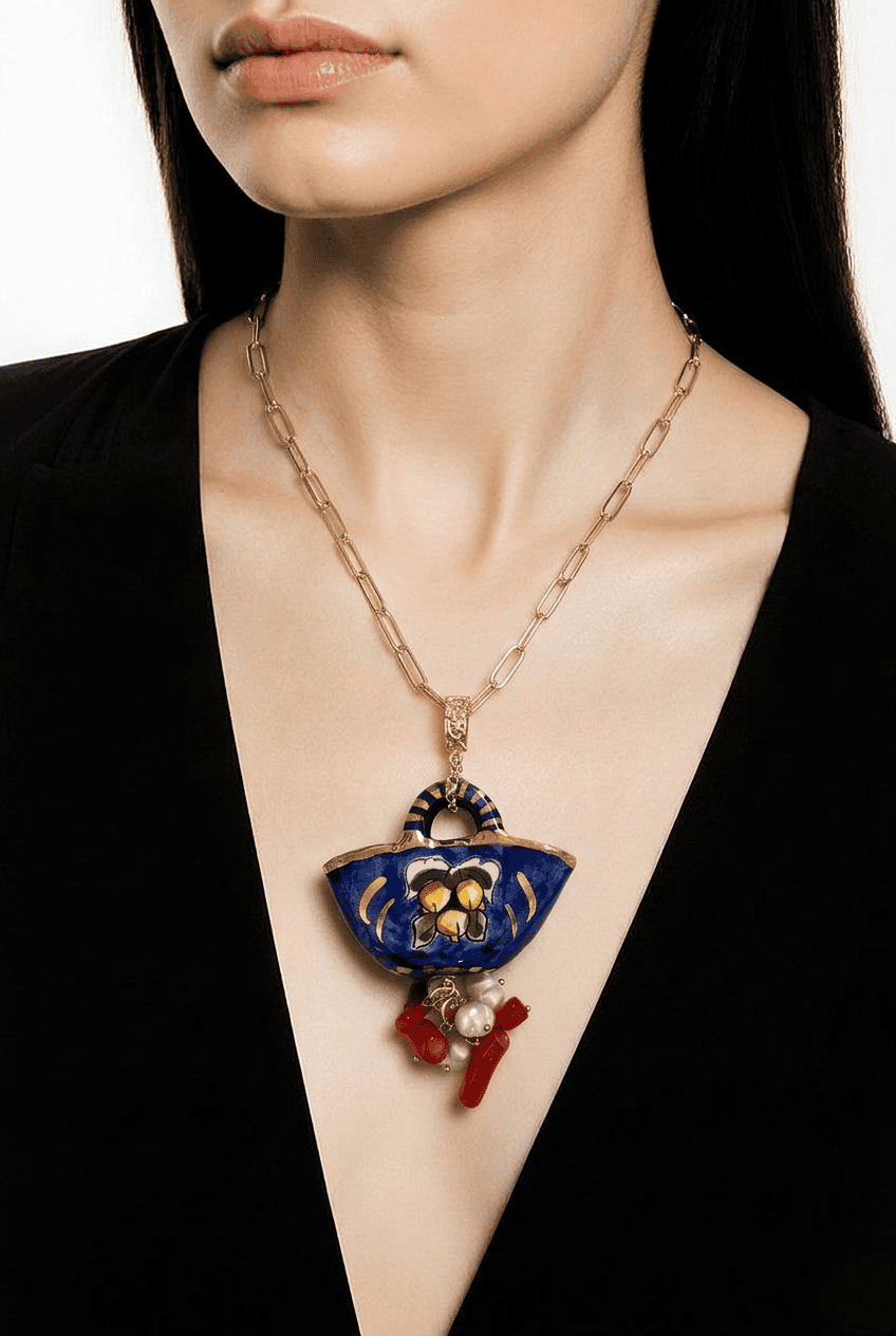 PRE ORDER 15.07. Sicīlijas keramika ,,Soma" medaljons