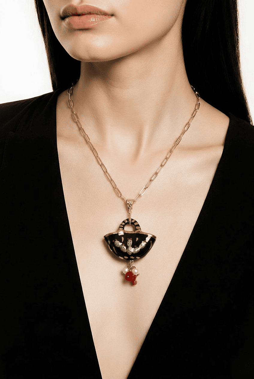 PRE ORDER 15.07. Sicīlijas keramika ,,Soma" medaljons
