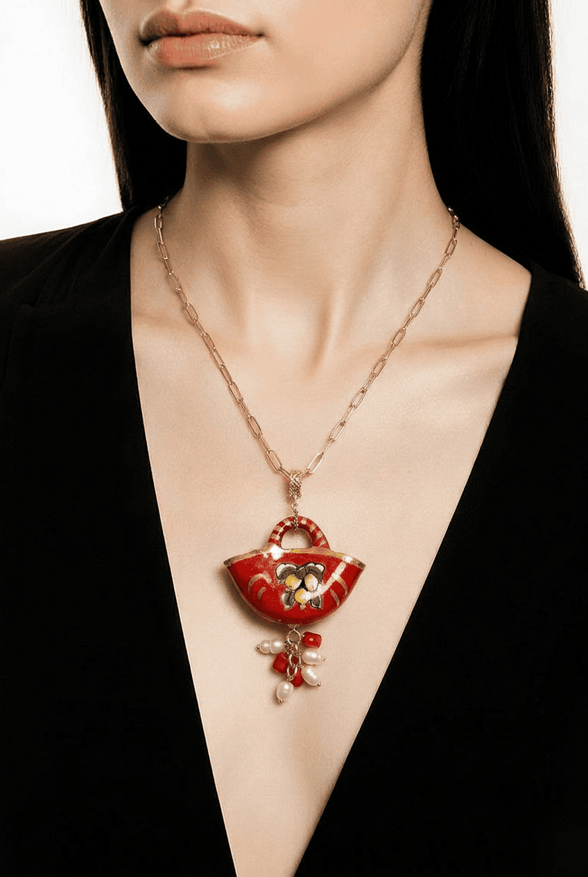 PRE ORDER 15.07. Sicīlijas keramika ,,Soma" medaljons