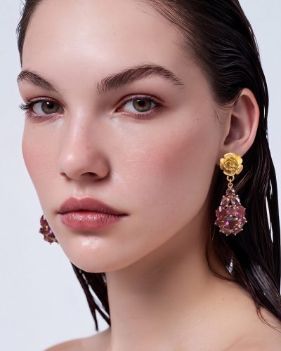 Rosa Oro auskari